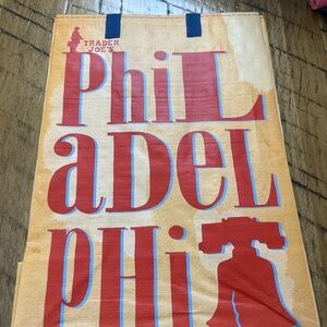 Trader Joe’s reusable NWT “Philadelphia” tote bag.